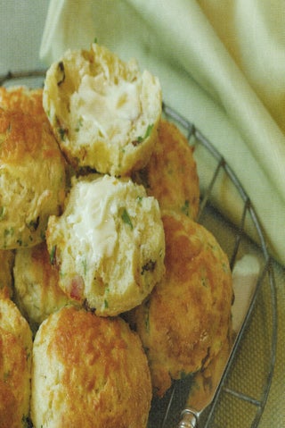 Potato and bacon scones