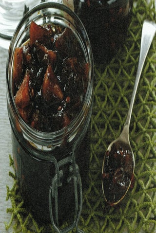 Tamarillo and date chutney
