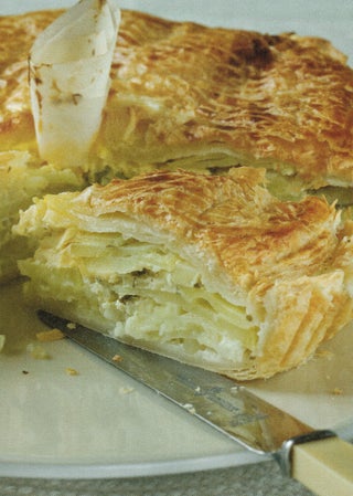 Potato and cream pie