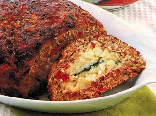 Italian Pork And Potato Meatloaf With Roasted Tomato