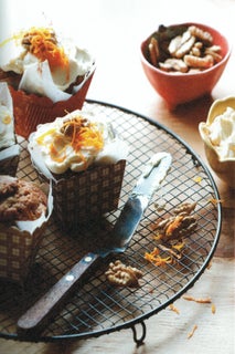 Maple syrup carrot cake