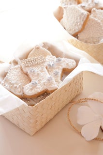 Lavender and vanilla biscuits