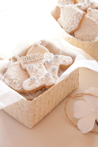 Lavender and vanilla biscuits