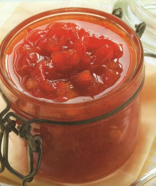 Chilli and red pepper marmalade
