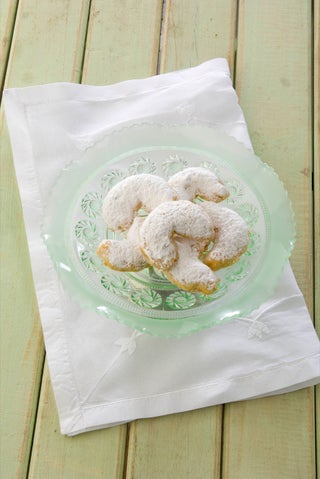 Greek shortbread cookies