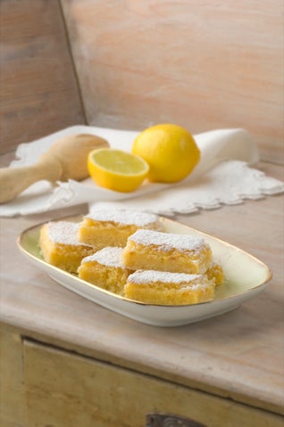 Divine lemon squares