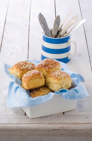 Annie's oat bran scones