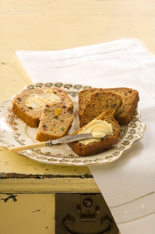 Breakfast tea fruit loaf