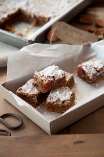 Pecan, cherry 'n' chocolate chip slice