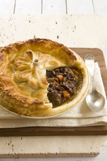 Braised oxtail pie