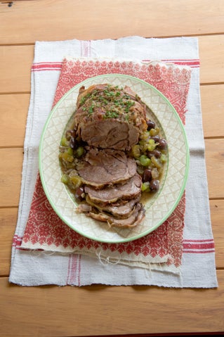 Tuscan inspired braised beef