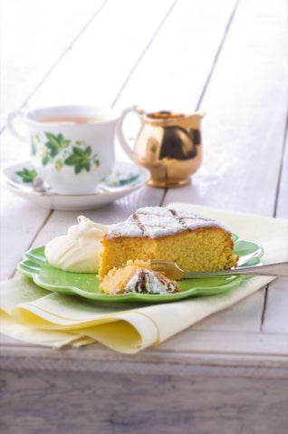 Orange almond cake