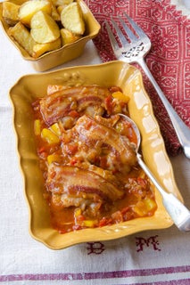 Basque pepper chicken