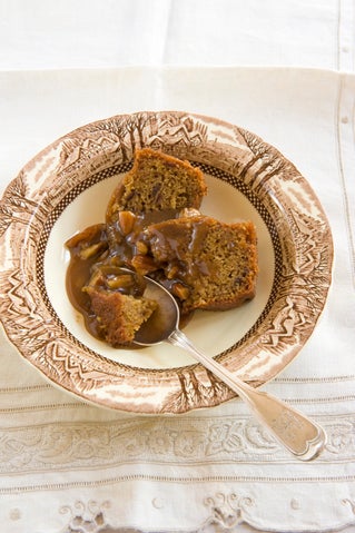Toffee pecan pud