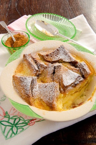 Balinese-inspired Bread and Butter Pudding