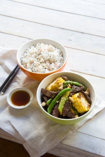 Teriyaki beef stir fry