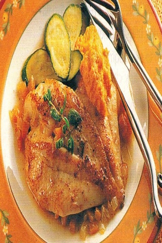 John Dory With Sweet Carrot Sauce