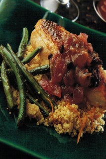 Honey Chicken With Rhubarb Relish