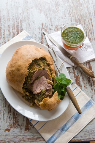 Fresh mint sauce
