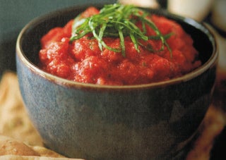 Allyson's low-fat sundried-tomato pesto