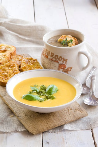 Classic pumpkin soup