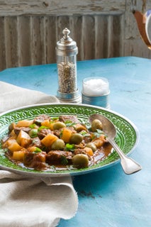 Spanish beef and potato stew