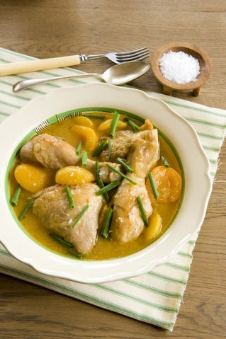 1970s apricot chicken