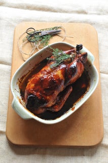 Hoisin glazed roasted duck