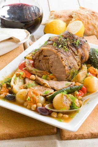 Lamb with harissa