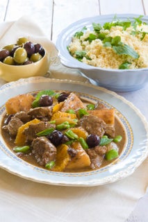 Chermoula braised lamb with orange