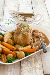 Honeyed shoulder of lamb