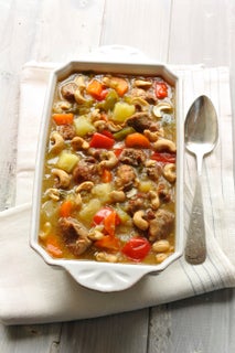 Pineapple sweet and sour pork braise