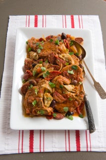 Pork chops in pizza sauce