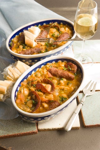 Spanish tapa beans