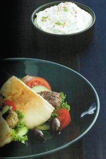 Basic falafel burgers