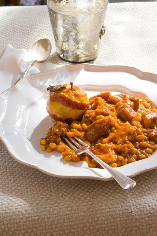 Boston baked beans (slow cooker method)