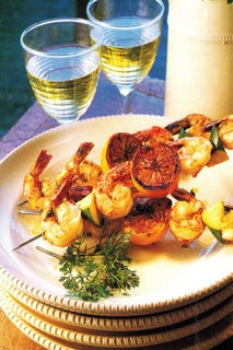 Lemon And Tarragon Prawns
