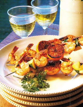 Lemon And Tarragon Prawns