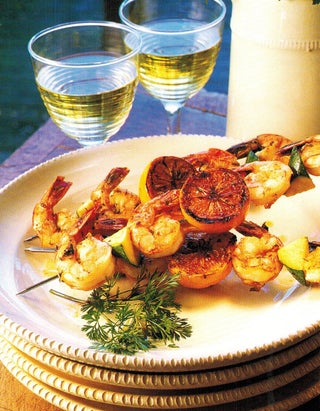 Lemon And Tarragon Prawns