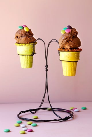 Chocolate mud ice cream