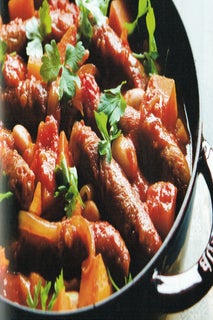 Hearty sausage casserole