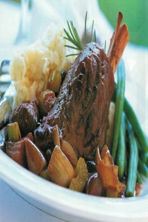 Tuscan braised lamb shanks