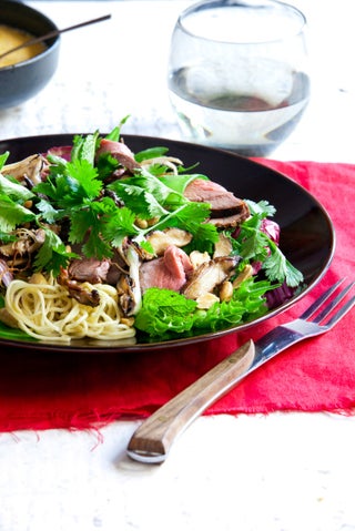 Ginger and noodle salad