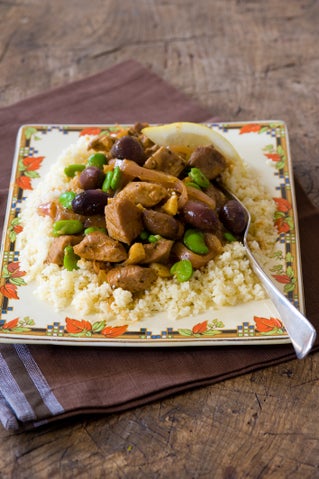 Pork and lemon tagine