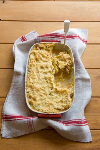 Sue's apple crumble