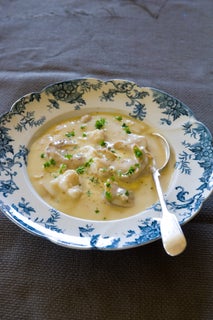 Blue cod and Bluff oyster chowder