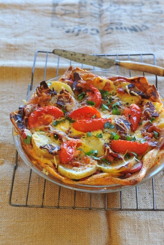 Savoury lunch bake