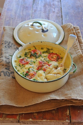 Chicken pasta bake