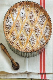 Pinenut custard tart