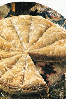 Pecan honey baklava